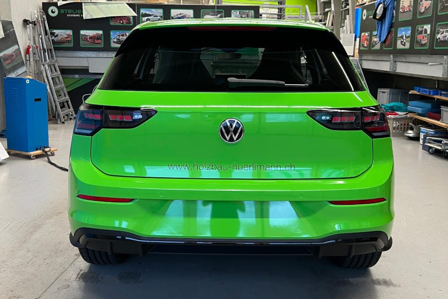 Autobeschriftung Design - Firmenfarben