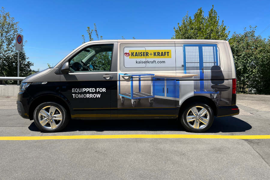 Auto Beschriftung Kaiserkraft - Firmenbeschriftung
