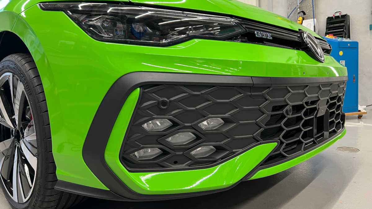 Car Wrapping - Autofolierung GTI grün