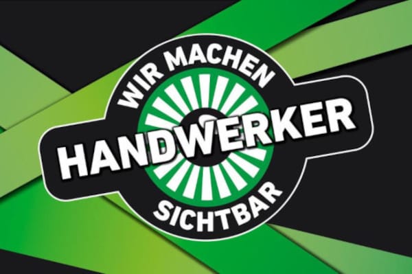 Firmenbeschriftung für Handwerker als Firmenschild