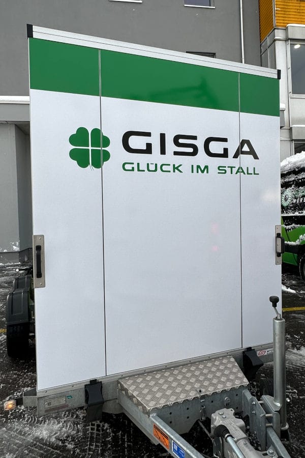 Anhängerbeschriftung Gisga
